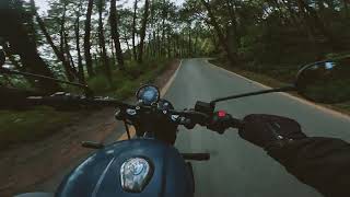 Cruising Through Nature – POV Ride on Royal Enfield Hunter 350  Raw Audio 4k [upl. by Meter]