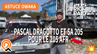 La Peugeot 205 de PascalDRAGOTTO pour le 205 Africa Raid 2023  sa prépa  un CRASH en bonus [upl. by Yro115]