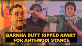 Barkha Dutt Ripped Apart For her Bias Against PM Modi  Swapan Das Gupta [upl. by Anomahs]