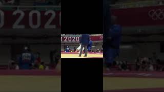 Tamerlan Bashaev Teddy Riner Olympic Games Tokyo 2020 Judo [upl. by Parnas]