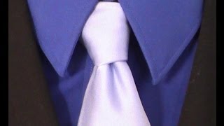 HOW TO TIE A TIE Oriental Necktie Knot [upl. by Enajiram]