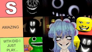 Ranking Roblox Horror Games From 2023 Tier List [upl. by Keen]