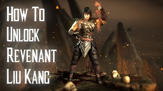 Kombat Tips  How to unlock Revenant Liu Kang in Mortal Kombat X [upl. by Fishback604]