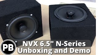 NVX 65quot Speakers Unboxing Mounting Testing  NSP65 [upl. by Tirma42]