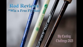 Fly Rod ReviewsGIVEAWAYSand the 2023 Fly Casting Challenge [upl. by Wiener]