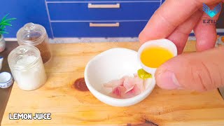 How to Cook Miniature Red Snapper Sashimi  Snapper Recipe  Tiny Cooking [upl. by Lombardi382]