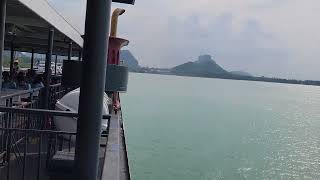 Ferry departs from Surat Thani Seatran Ferry to Ko Samui [upl. by Earised560]