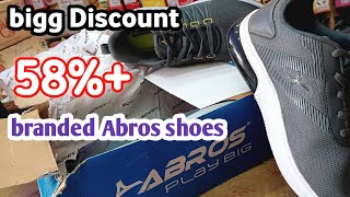 Abros shoes 👟 under 500 patel footwear retail store abros footwear shoes Footwear Unboxing men [upl. by Orihakat]