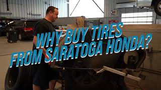 Why Buy Tires at Saratoga Honda [upl. by Mis]