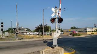 Main Street Railroad Crossing 1 Tour Elkhart IN [upl. by Sylram611]