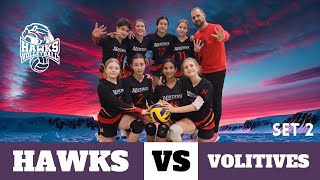 Hawks vs Volitives  Set 2  Bronze Medal Match [upl. by Yme]