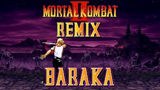 Mortal Kombat II Remix  Baraka Playthrough  No Commentary [upl. by Thanos]