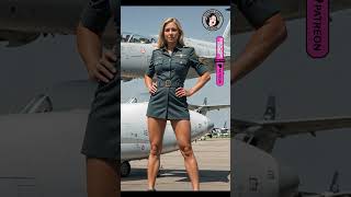 Pretty blonde Air Force ladies Vol4 VIDEO SLIDESHOW shorts airforce [upl. by Eanahc]