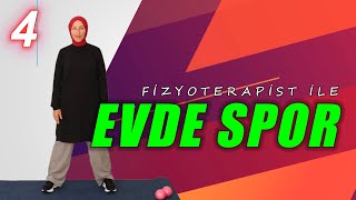 Evde Spor  Sağlıklı Yaşamın Temelleri  Fzt Aynur BAŞ [upl. by Riffle299]