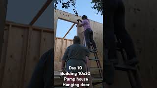 buildingconstruction diy house construction pumphouse [upl. by Nnanerak852]