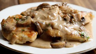 Chicken Marsala  Easy Way to Make This Classic Recipe [upl. by Enelime]