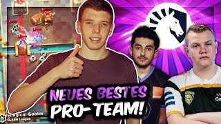 NEUES BESTES PROTEAM IN CR  Debüt von Team Liquid in der QLASH League  Clash Royale Deutsch [upl. by Leahcym]