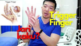 Trigger finger amp jari kaku 🖐🏻 Sembuhin sendiri dengan cara mudah [upl. by Sven]