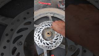 How to change unicorn bike disc plate disc plate price shortvideo modified sportsbike unicorn [upl. by Aon]