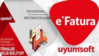 eFatura  Uyumsoft Hoş Geldin Kampanyası [upl. by Byran]