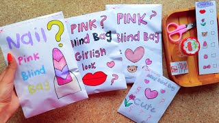 Blind bag Paper 💖 ASMR  Satisfying opening blind box  Surprising ENDING 😱 [upl. by Zelten33]