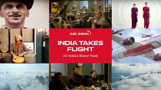 Watch Air India’s Brand Track Come Alive [upl. by Ahsilif786]