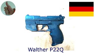 Walther P22 Q Laser set 22 Long Rifle 56x15 mmR [upl. by Eedebez]