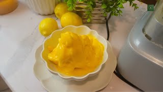 Mango Sorbet is a treat for any occasionCheks Cuisine summer nigerian canadausa treanding Uk [upl. by Haelahk767]