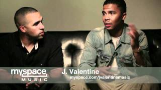 J Valentine Myspace Music Interview [upl. by Shaine]