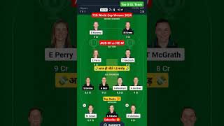 AUSW vs NZW Dream11 team prediction NZW vs AUSW Dream11 team prediction 10th Match prediction 2024 [upl. by Aloin]