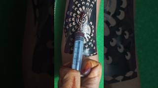 😍 How to Apply Mehandi Sticker mehndi shorts mehndikadesign viralvideos [upl. by Melantha625]