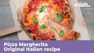 ITALIAN PIZZA MARGHERITA  Original Italian recipe [upl. by Thesda500]