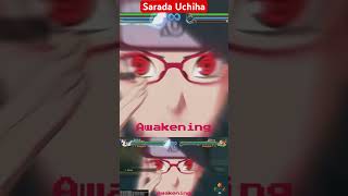 Awakening  Sarada Uchiha narutostormconnections fyp showcase shorts [upl. by Haimes93]