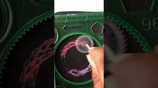 Spirograph design shorts trending art ytshorts art fypsatisfying [upl. by Lowenstern]