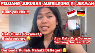 JENIS AUSBILDUNG Sekolah Gratis Bergaji DI JERMAN YANG BISA KITA IKUTI  Kok pada ambil bidang🤔 [upl. by Tenay]