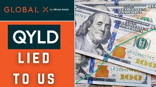 Did QYLD Just Lie to Us Huge Tax Consequences [upl. by Akimad826]