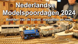 Nederlandse Modelspoordagen 2024 in de Broodfabriek Rijswijk [upl. by Chassin35]