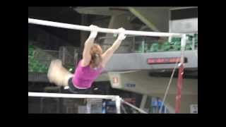 Vanessa Ferrari  Comaneci Salto  Podium Training Firenze 2014 [upl. by Laroy]