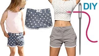 Kurze Hose nähen für Anfänger – DIY Hot PantsShorts quotMINAquot [upl. by Eyaj636]