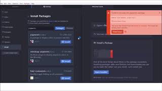 Failed to activate the pigments package in ATOM editor [upl. by Burris]
