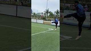 Kickball nice kick 660 kickball sports league kick espn catch [upl. by Ardnnaed]