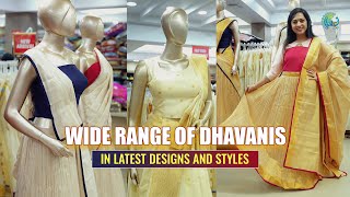 Largest Collection Of Traditional Dhavani Sets [upl. by Ileana]