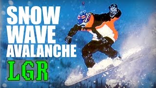 LGR  Snow Wave Avalanche Review Extreme Wintersports Pt2 [upl. by Pail539]