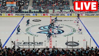 NHL LIVE🔴 Edmonton Oilers vs Seattle Kraken  2nd October 2024  NHL Full Match  NHL 25 [upl. by Aicercal]