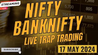 Live trading Banknifty nifty Options  17 May  Nifty Prediction live  The Directional Trader [upl. by Acsisnarf]