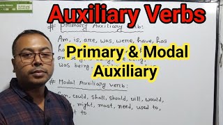 AUXILIARY VERBS  Classification Primary amp Modal Auxiliaries  education verb shorts [upl. by Teferi]