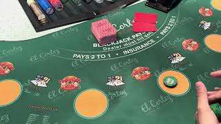 2000 Double or DUST Blackjack Session in Las Vegas [upl. by Diandre35]