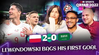 Lewandowski Bags His First Goal  Poland v Saudi Arabia  Gameday Live  Qatar 2022 [upl. by Yahsal]