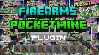 FireArms  PocketMine Plugin  PM5 [upl. by Mansur254]