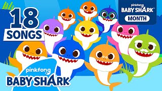 BEST Baby Shark More and More in MORE Languages  Compilation  Doo Doo  Baby Shark Official [upl. by Jules]